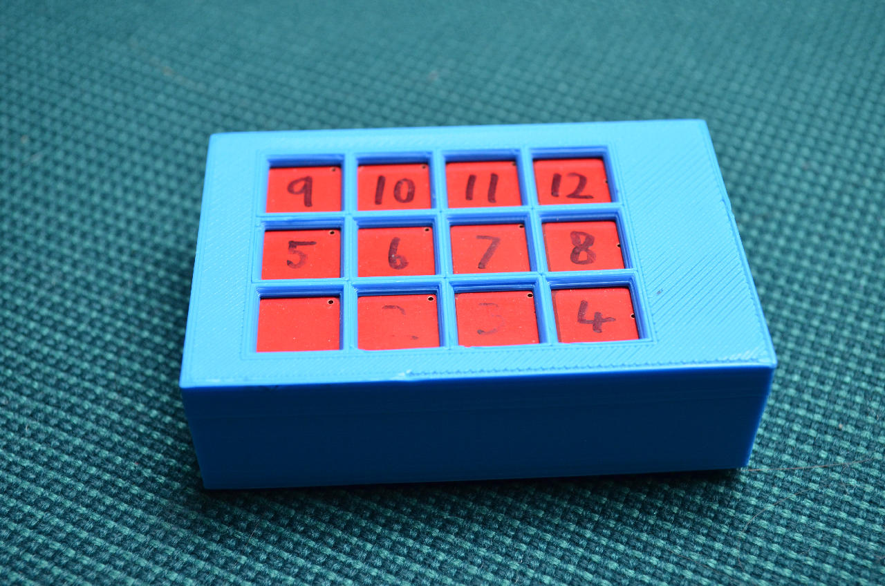 Capacitive touch Button Box